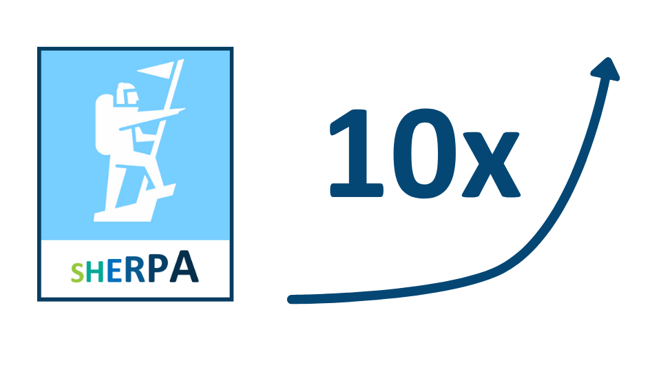 Sherpa 10x growth blue Sherpa 10x growth blue